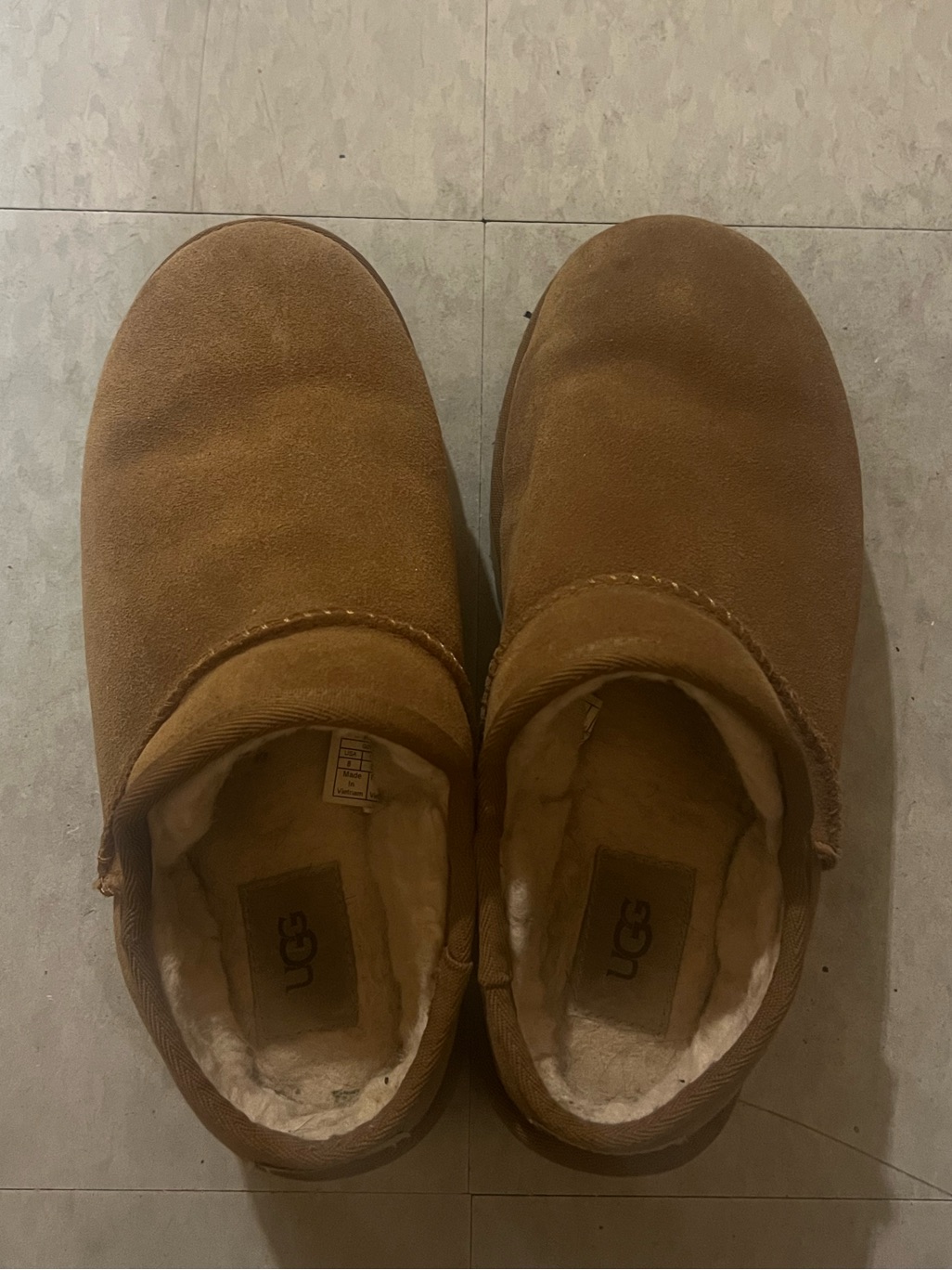 Ugg Womens Classic Chestnut SlipOn Shoes